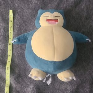 Pokemon Snooze Action Snorlax Plush 11 Inch 2020 Talking Sound Vibration Cute !!